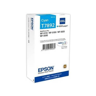Epson cartucho inkjet XXL WP5690 cian