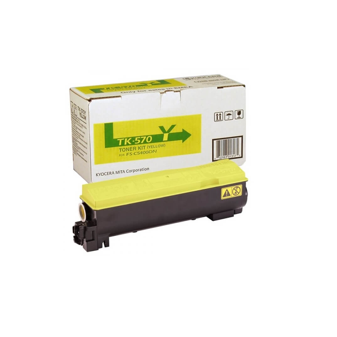 Tóner Kyocera TK-570 amarillo