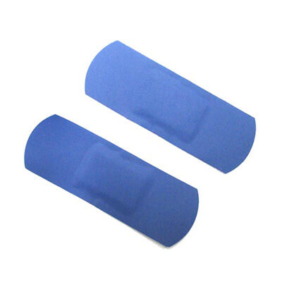 Paquete 100 tiritas detectables 25x75 mm