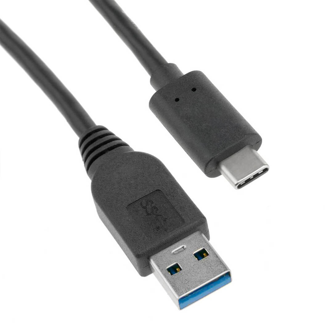 Cable USB-C mascle USB-A 3.0 mascle 3m gris