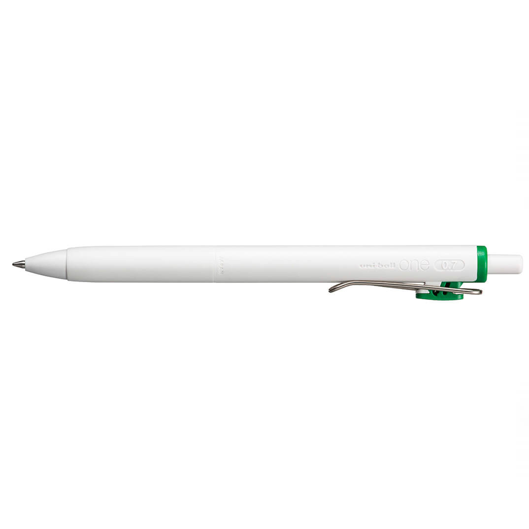 Rollerball tinta gel Uni One verd