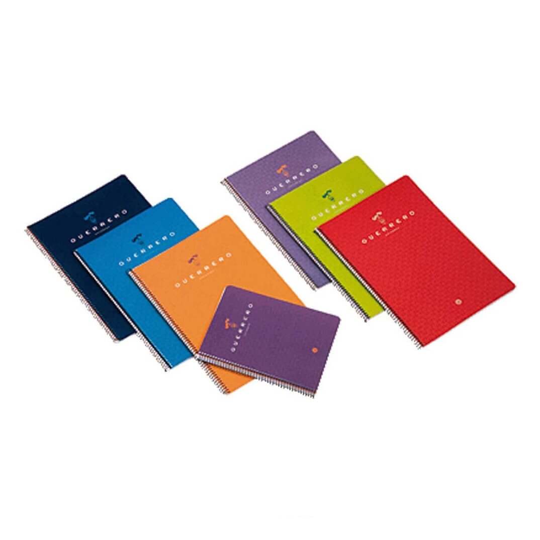 Cuaderno 1/16 C4 colores surtidos 80 hojas