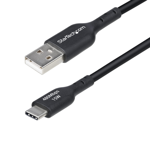 CABLE DE CARGA USB-A A USB-CCABL DE 30CM - CABLE C