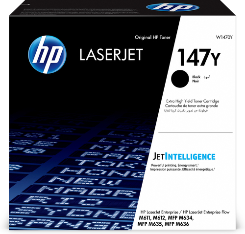 HP tòner LaserJet negre nº 147Y
