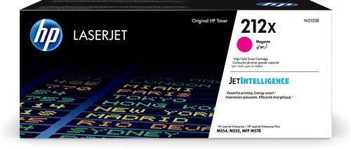 HP tòner LaserJet magenta nº 212X