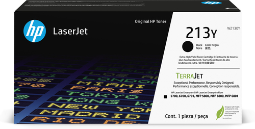 HP tòner LaserJet negre nº 213Y