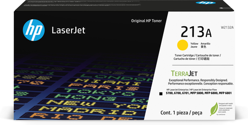 HP tòner LaserJet groc nº 213A