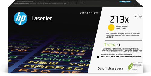 HP tòner LaserJet groc nº 213X