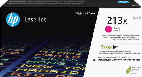 HP tòner LaserJet magenta nº 213X