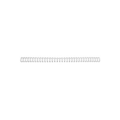 Canutillo metálico 6 mm plata (100u)