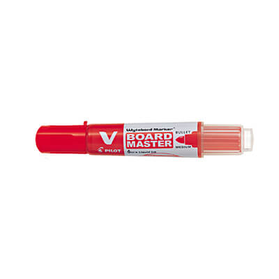 Retolador pissarra blanca Vboard master vermell
