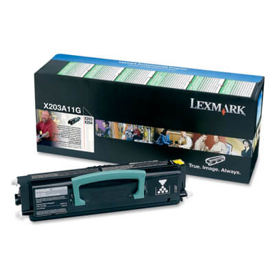 Tóner Lexmark láser negro x203/n/204/n 2500 pag.