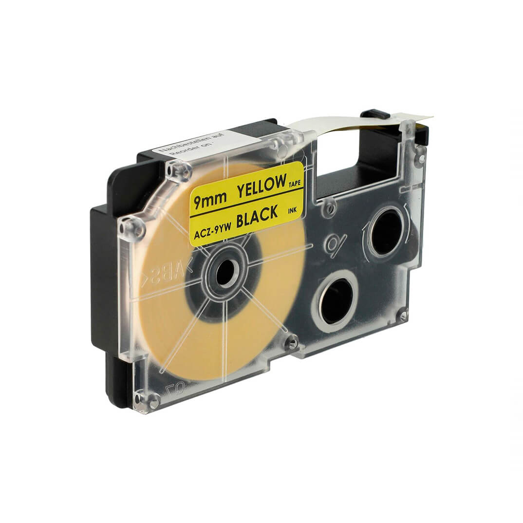 Cinta retoladora Casio 12mmx8m groga