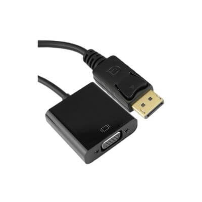 Adaptador DisplayPort macho a VGA hembra 15cm