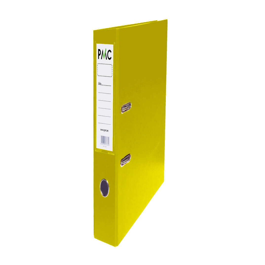 Archivador Dohe A4 estrecho amarillo
