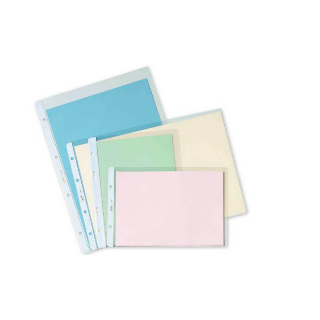 Pack 100 Funda transparent A4 Pardo