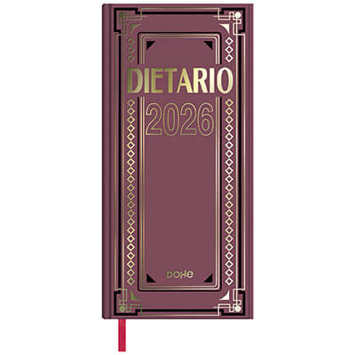 Dietario 2/3 Folio 1 día/página 310x145mm