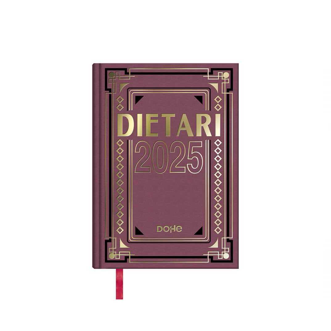 Dietari teixit 1/4 dia pàgina Català 220x150mmDohe