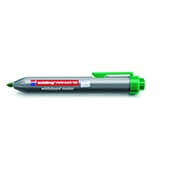 Rotulador pizarra blanca edding retráctil 12 verde