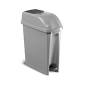 Papelera sanitaria color gris