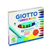 Estuche 24 rotuladores Giotto turbo maxi