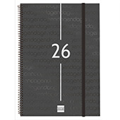 Agenda Finocam Year A4 espiral S/V H Castellano