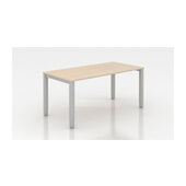 Mesa TEMPO plata/haya 140x80