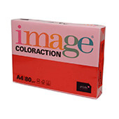 Paquete papel A4 80g rojo Chile