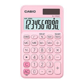 Calculadora Casio SL310UC 10 dígitos rosa pastel