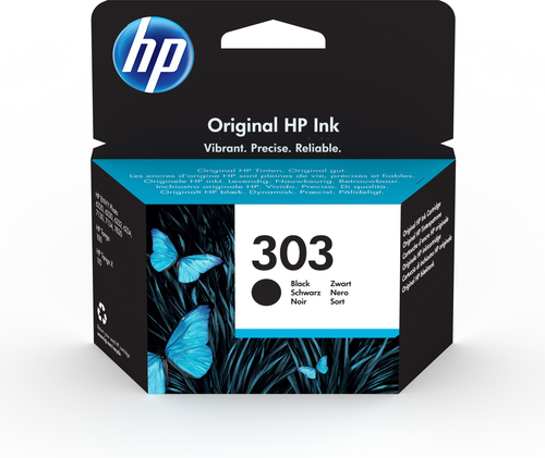 Cartucho de tinta original HP 303 negro