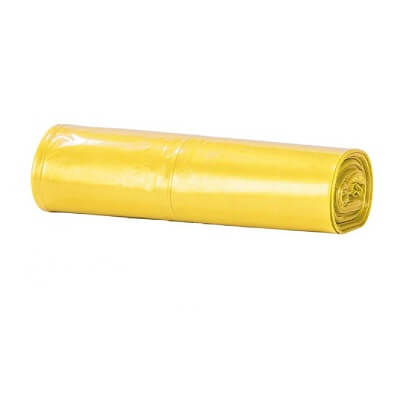 Bolsa de basura amarilla 